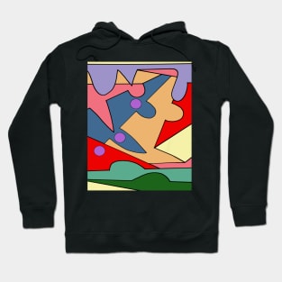 Cubist geometry 32 Hoodie